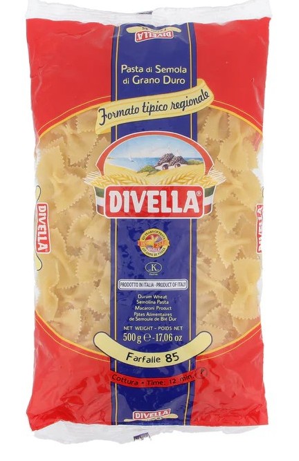 DIVELLA FARFALLE (BOWTIE) PLAIN #85 500G
