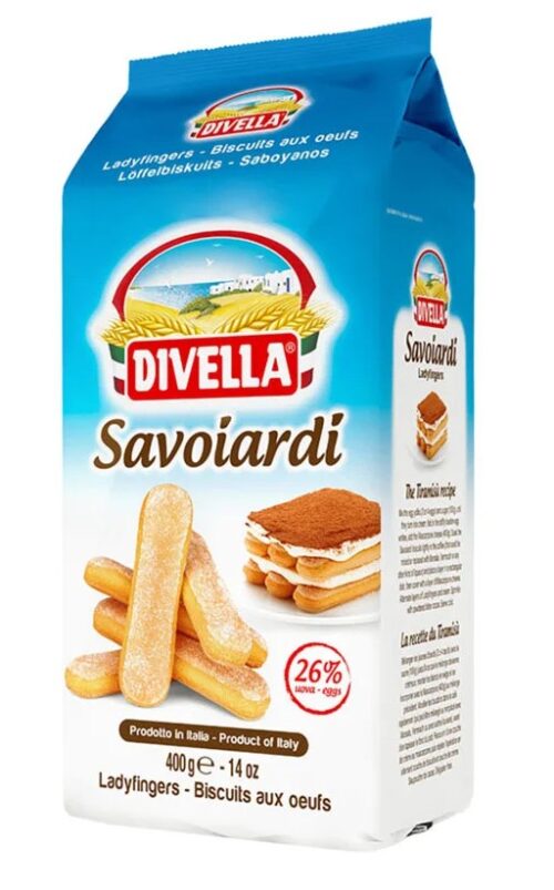 DIVELLA LADY FINGERS (SAVOIARDI) 400G