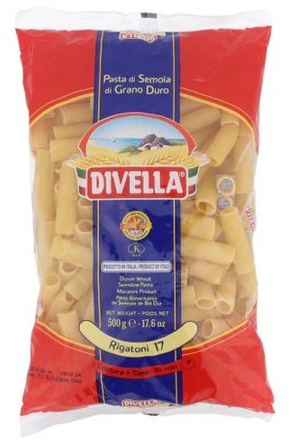 DIVELLA RIGATONI (TUBE) #17 500G