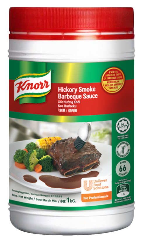 Knorr Hickory Smoke BBQ Sauce 1Kg