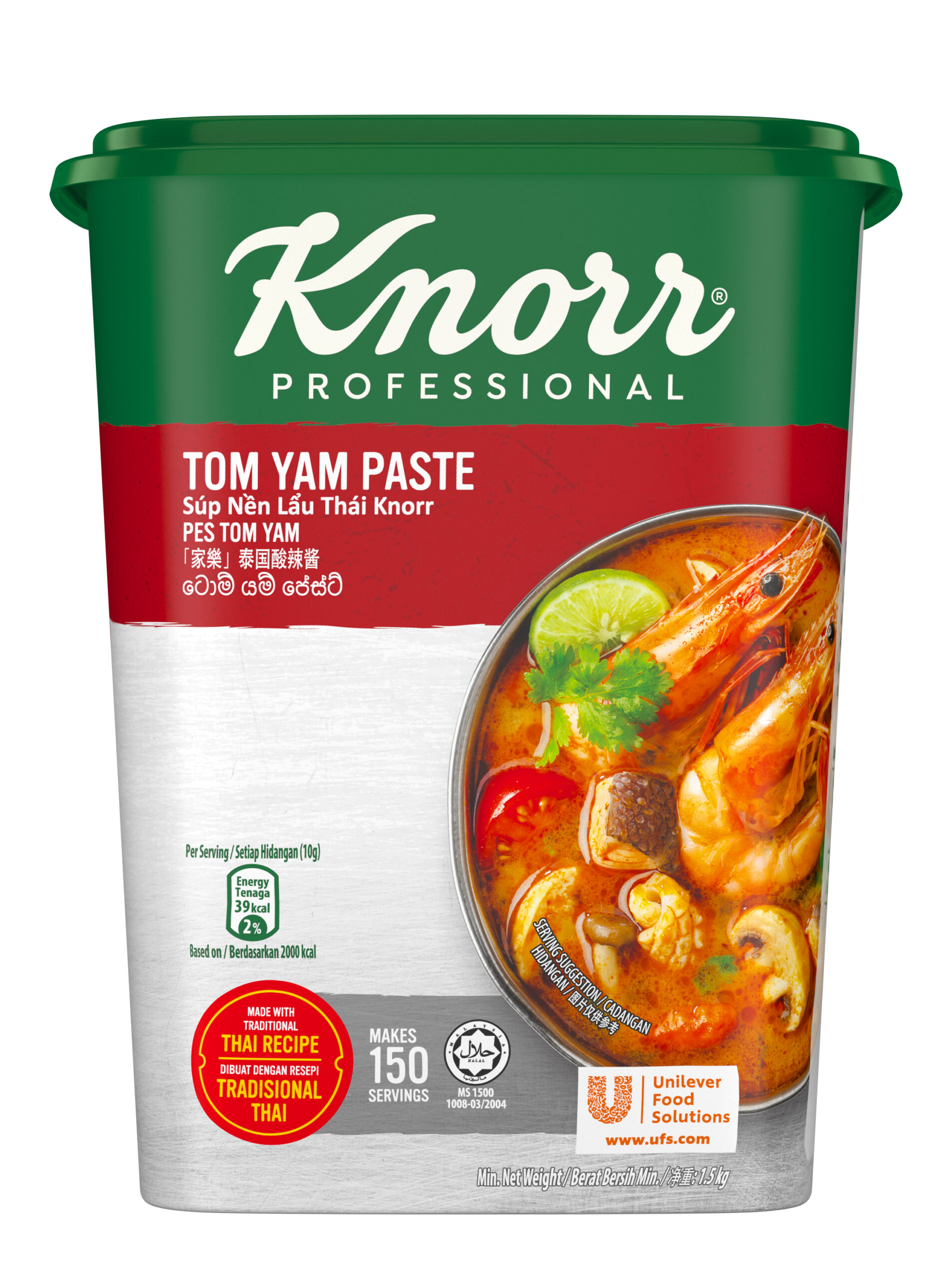 Knorr Tom Yam Paste 1.5Kg