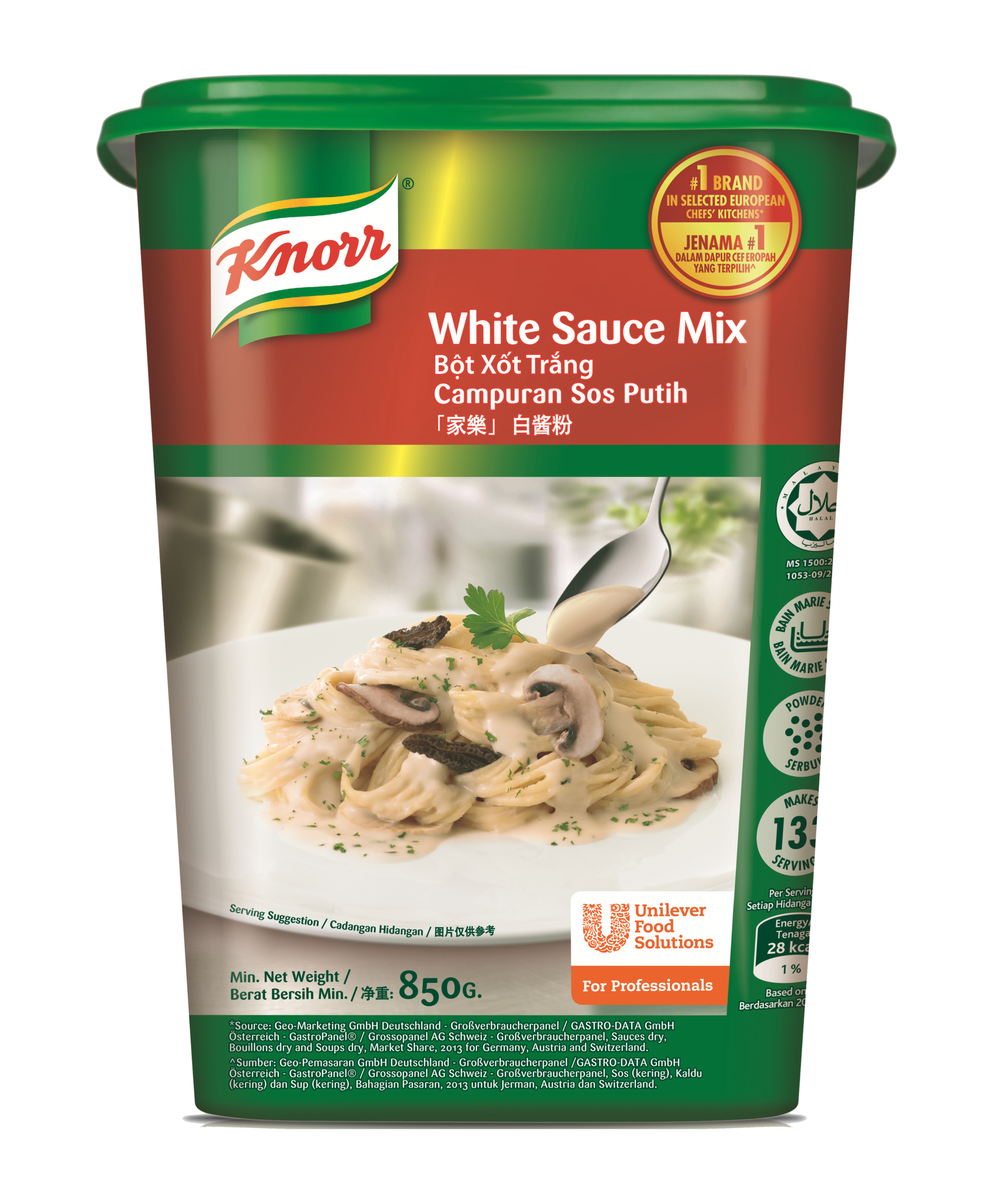Knorr White Sauce Mix 850G