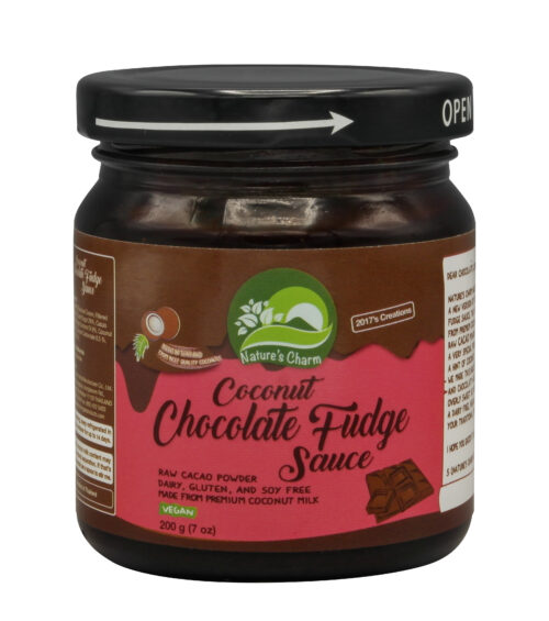 Nature's Charm Coconut Cho Fudge Sauce