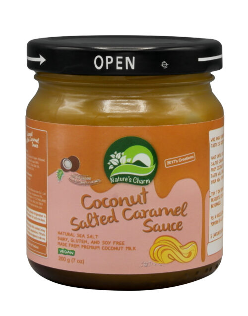 Nature's Charm Coconut Salt Caramel Sauce