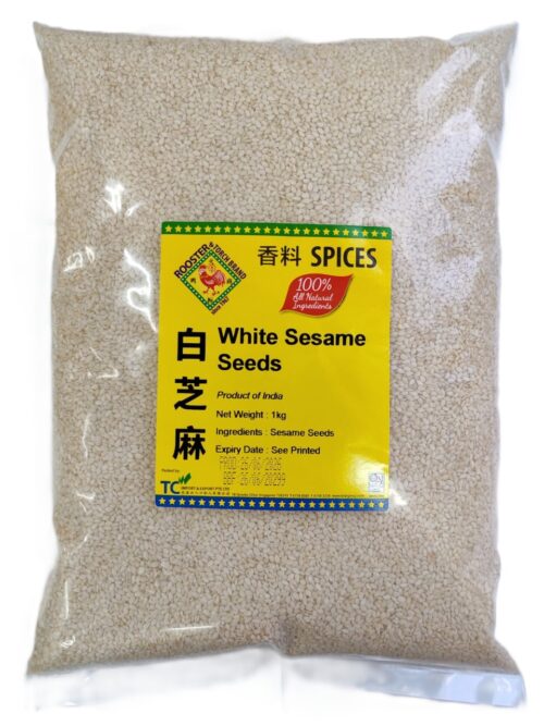Rooster & Torch White Sesame Seeds